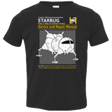 T-Shirts Black / 2T Starbug Service And Repair Manual Toddler Premium T-Shirt