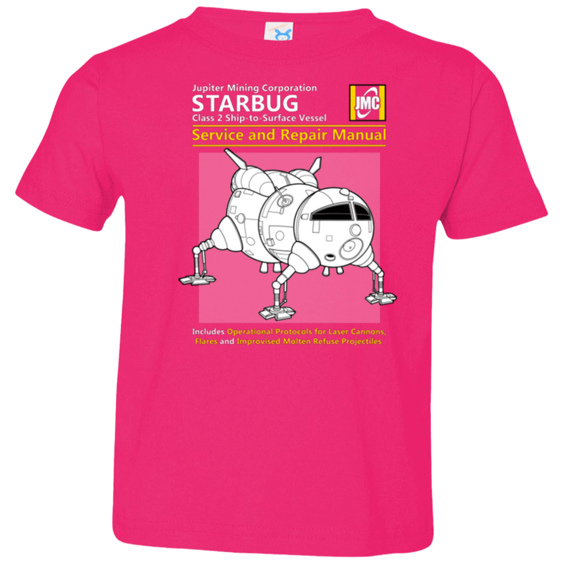 T-Shirts Hot Pink / 2T Starbug Service And Repair Manual Toddler Premium T-Shirt