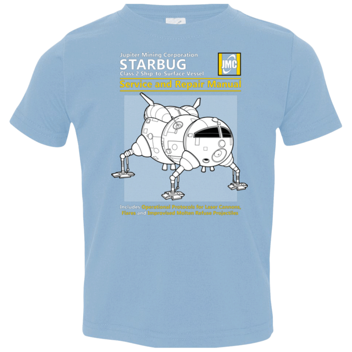 T-Shirts Light Blue / 2T Starbug Service And Repair Manual Toddler Premium T-Shirt