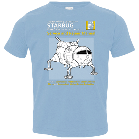 T-Shirts Light Blue / 2T Starbug Service And Repair Manual Toddler Premium T-Shirt