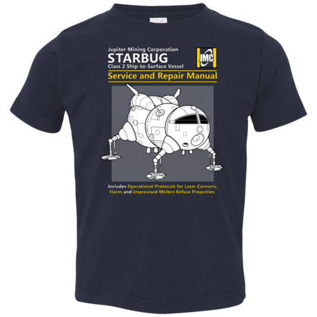 T-Shirts Navy / 2T Starbug Service And Repair Manual Toddler Premium T-Shirt