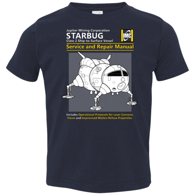 T-Shirts Navy / 2T Starbug Service And Repair Manual Toddler Premium T-Shirt