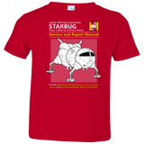 T-Shirts Red / 2T Starbug Service And Repair Manual Toddler Premium T-Shirt