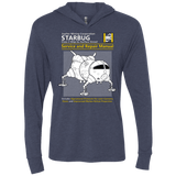 T-Shirts Vintage Navy / X-Small Starbug Service And Repair Manual Triblend Long Sleeve Hoodie Tee