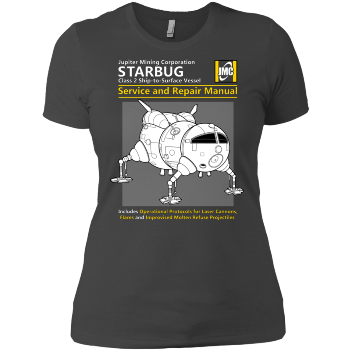 T-Shirts Heavy Metal / X-Small Starbug Service And Repair Manual Women's Premium T-Shirt