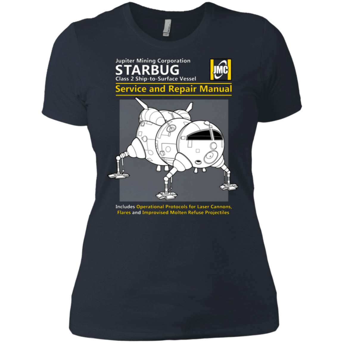 T-Shirts Indigo / X-Small Starbug Service And Repair Manual Women's Premium T-Shirt