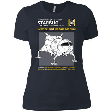 T-Shirts Indigo / X-Small Starbug Service And Repair Manual Women's Premium T-Shirt