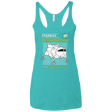 T-Shirts Tahiti Blue / X-Small Starbug Service And Repair Manual Women's Triblend Racerback Tank