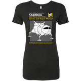 T-Shirts Vintage Black / Small Starbug Service And Repair Manual Women's Triblend T-Shirt