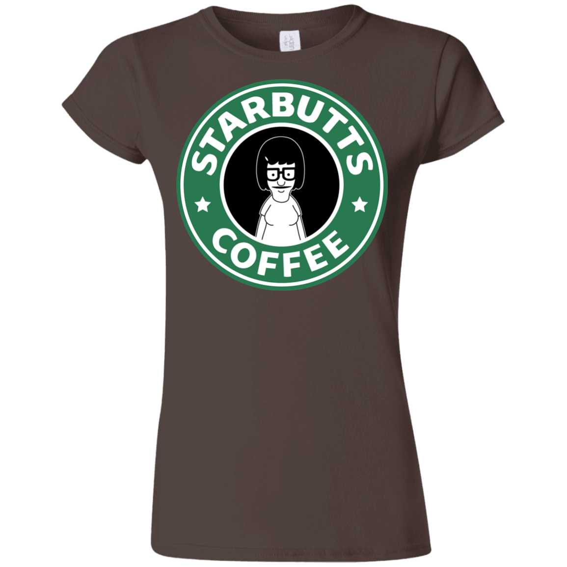 T-Shirts Dark Chocolate / S Starbutts Junior Slimmer-Fit T-Shirt