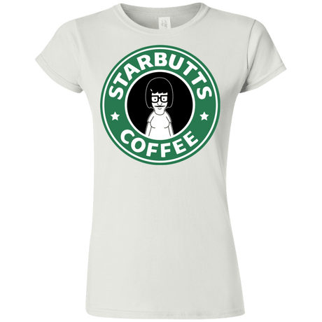 T-Shirts White / S Starbutts Junior Slimmer-Fit T-Shirt