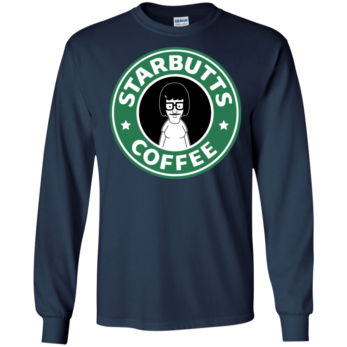 T-Shirts Navy / S Starbutts Men's Long Sleeve T-Shirt