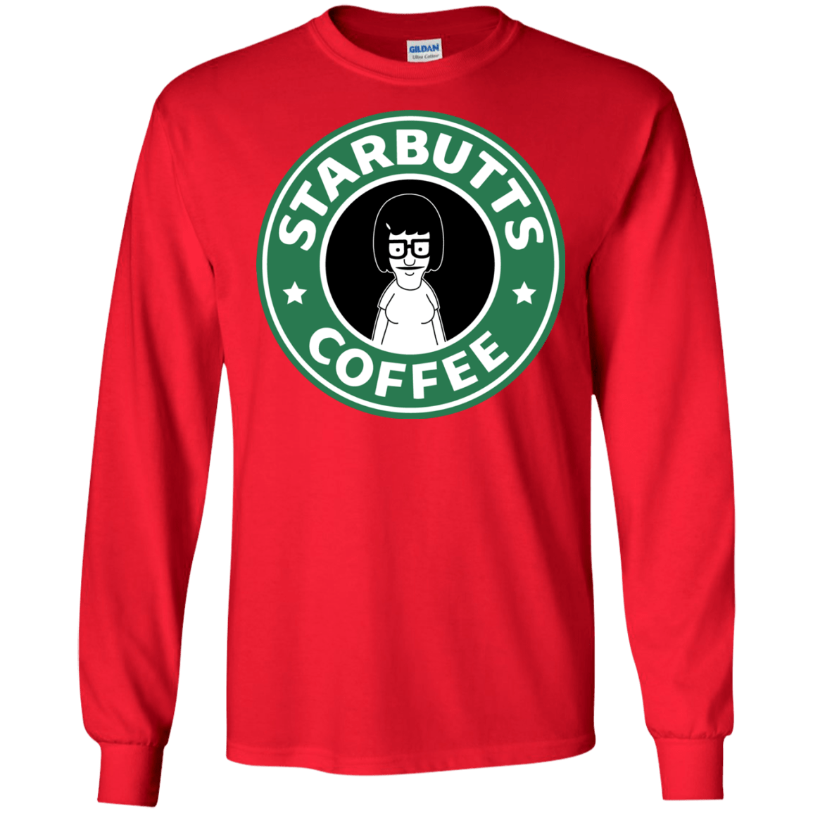 T-Shirts Red / S Starbutts Men's Long Sleeve T-Shirt