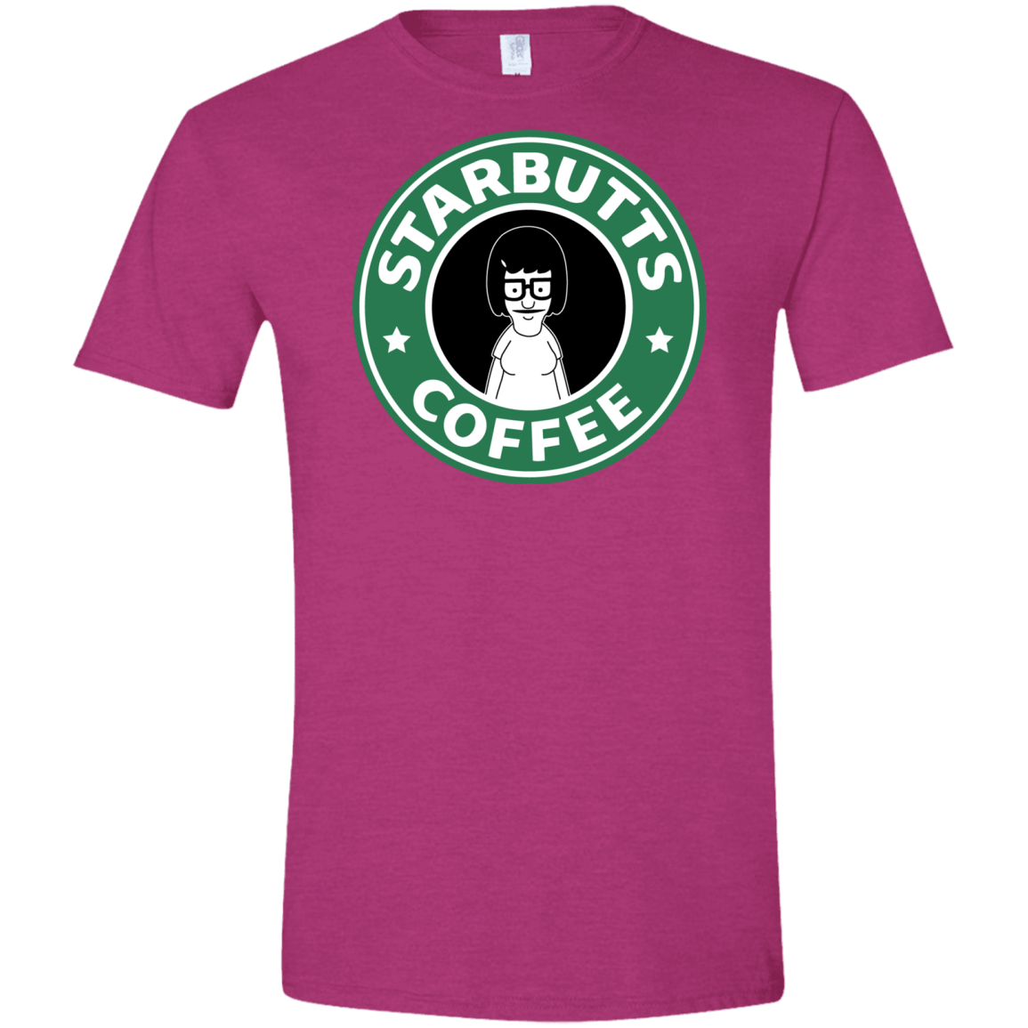 T-Shirts Antique Heliconia / S Starbutts Men's Semi-Fitted Softstyle