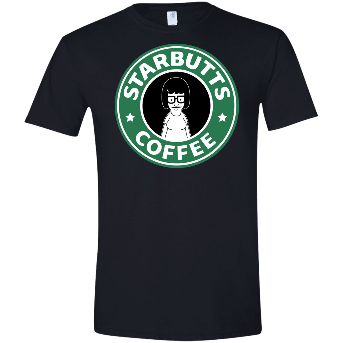 T-Shirts Black / X-Small Starbutts Men's Semi-Fitted Softstyle