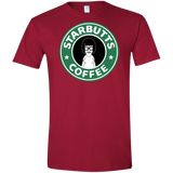 T-Shirts Cardinal Red / S Starbutts Men's Semi-Fitted Softstyle