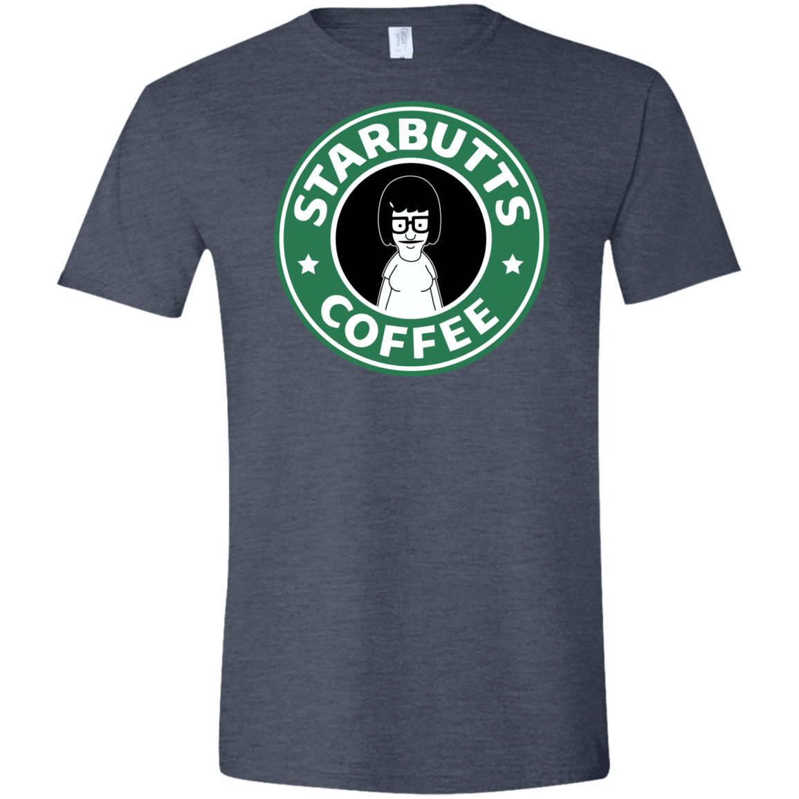 T-Shirts Heather Navy / S Starbutts Men's Semi-Fitted Softstyle