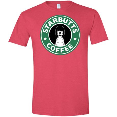 T-Shirts Heather Red / S Starbutts Men's Semi-Fitted Softstyle