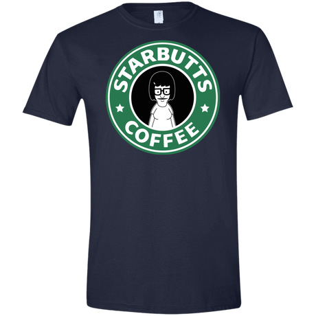 T-Shirts Navy / X-Small Starbutts Men's Semi-Fitted Softstyle