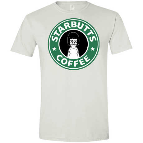 T-Shirts White / X-Small Starbutts Men's Semi-Fitted Softstyle