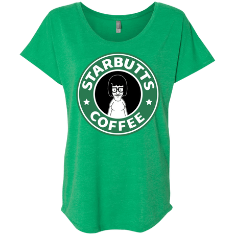 T-Shirts Envy / X-Small Starbutts Triblend Dolman Sleeve