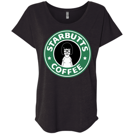 T-Shirts Vintage Black / X-Small Starbutts Triblend Dolman Sleeve