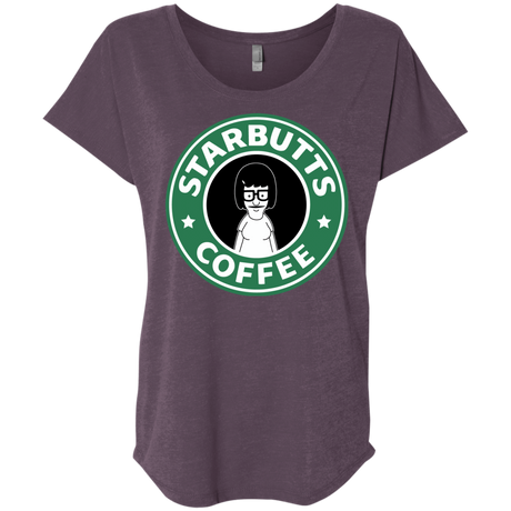 T-Shirts Vintage Purple / X-Small Starbutts Triblend Dolman Sleeve