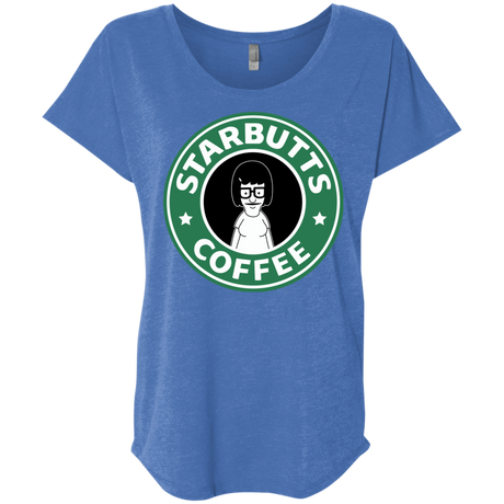 T-Shirts Vintage Royal / X-Small Starbutts Triblend Dolman Sleeve