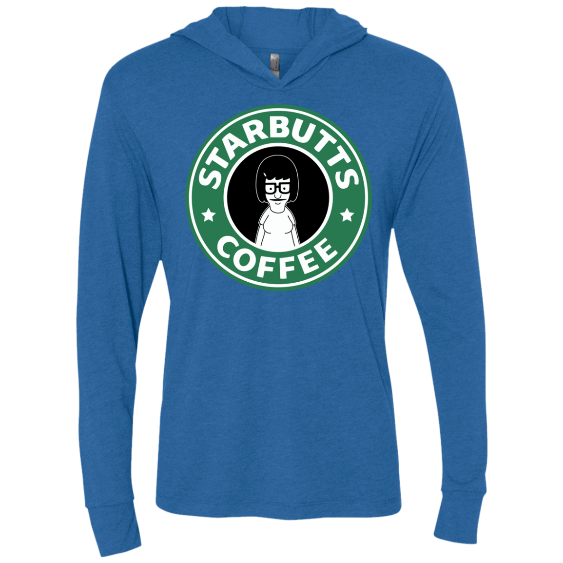 T-Shirts Vintage Royal / X-Small Starbutts Triblend Long Sleeve Hoodie Tee