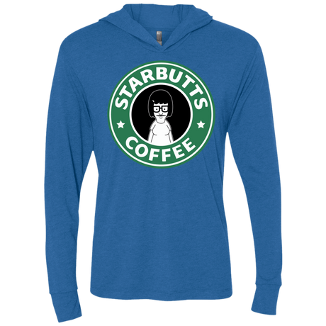 T-Shirts Vintage Royal / X-Small Starbutts Triblend Long Sleeve Hoodie Tee