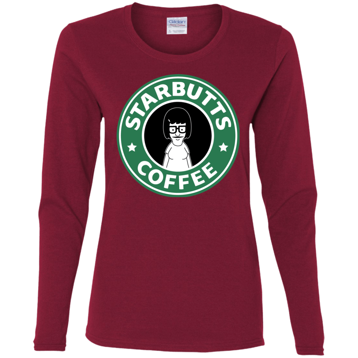 T-Shirts Cardinal / S Starbutts Women's Long Sleeve T-Shirt