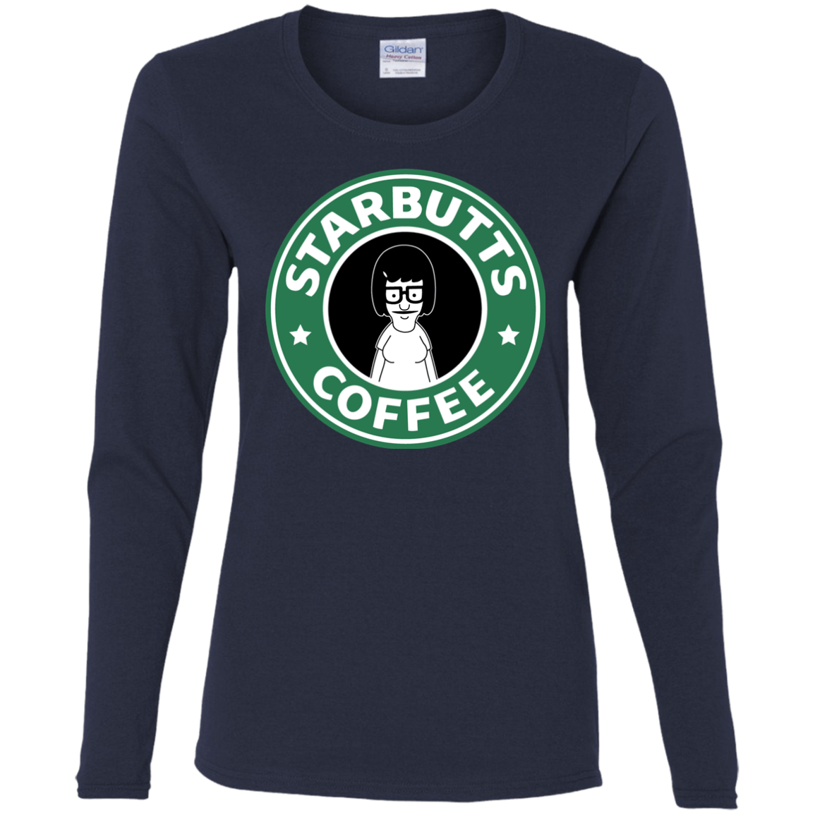 T-Shirts Navy / S Starbutts Women's Long Sleeve T-Shirt