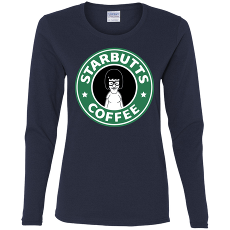 T-Shirts Navy / S Starbutts Women's Long Sleeve T-Shirt