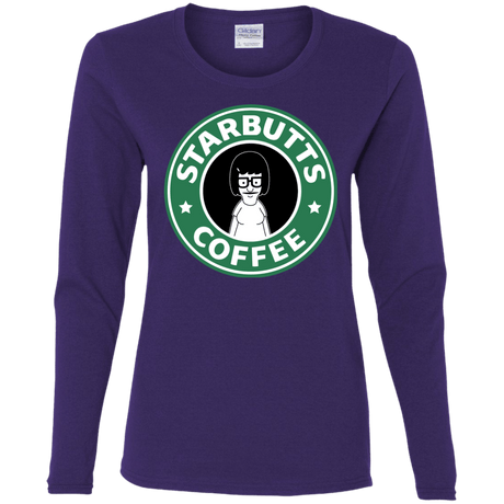 T-Shirts Purple / S Starbutts Women's Long Sleeve T-Shirt