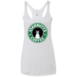 T-Shirts Heather White / X-Small Starbutts Women's Triblend Racerback Tank