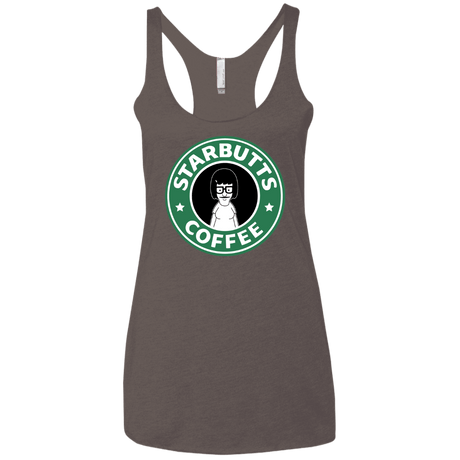 T-Shirts Macchiato / X-Small Starbutts Women's Triblend Racerback Tank