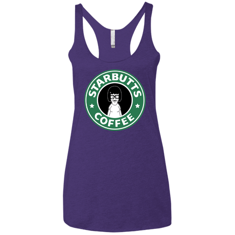 T-Shirts Purple Rush / X-Small Starbutts Women's Triblend Racerback Tank