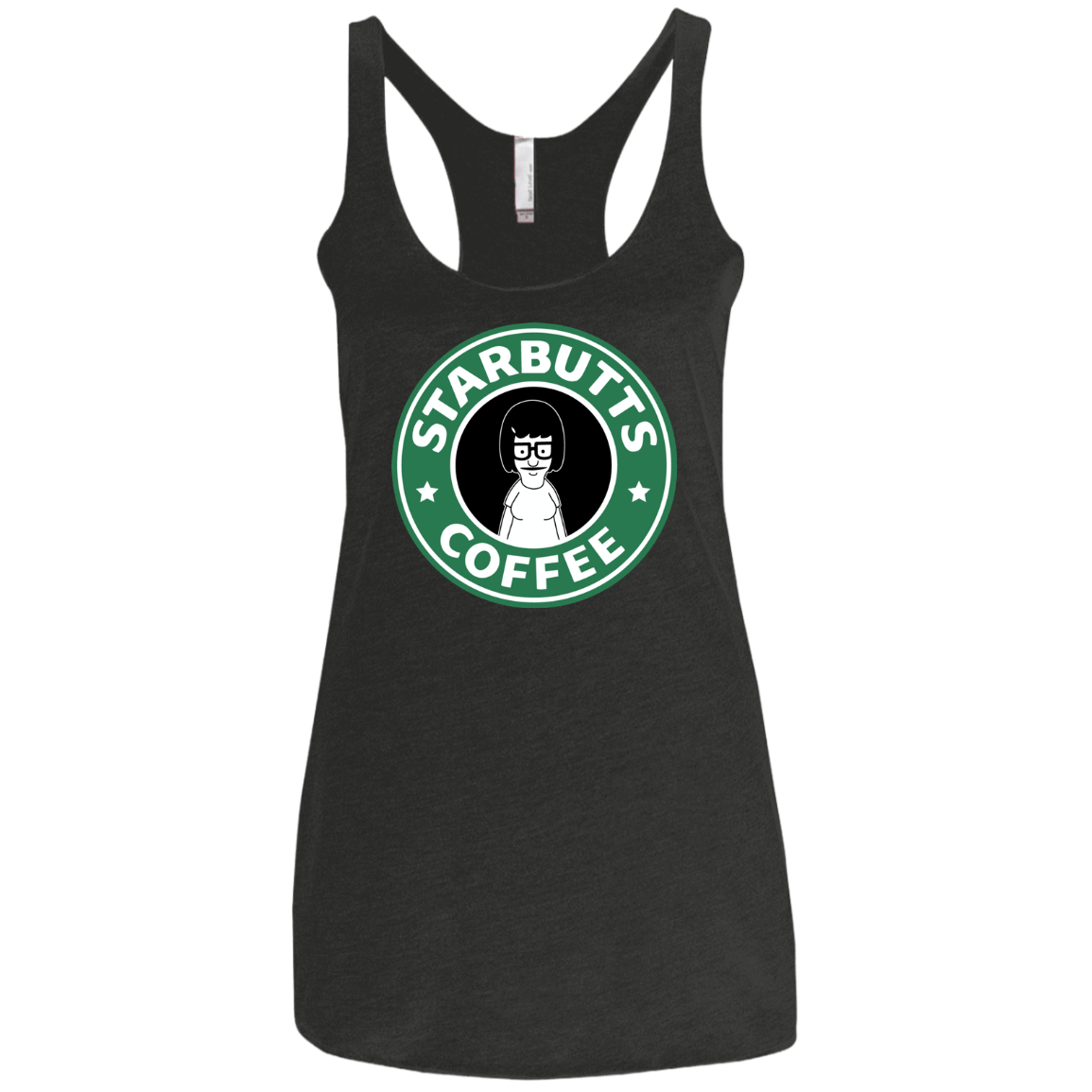 T-Shirts Vintage Black / X-Small Starbutts Women's Triblend Racerback Tank