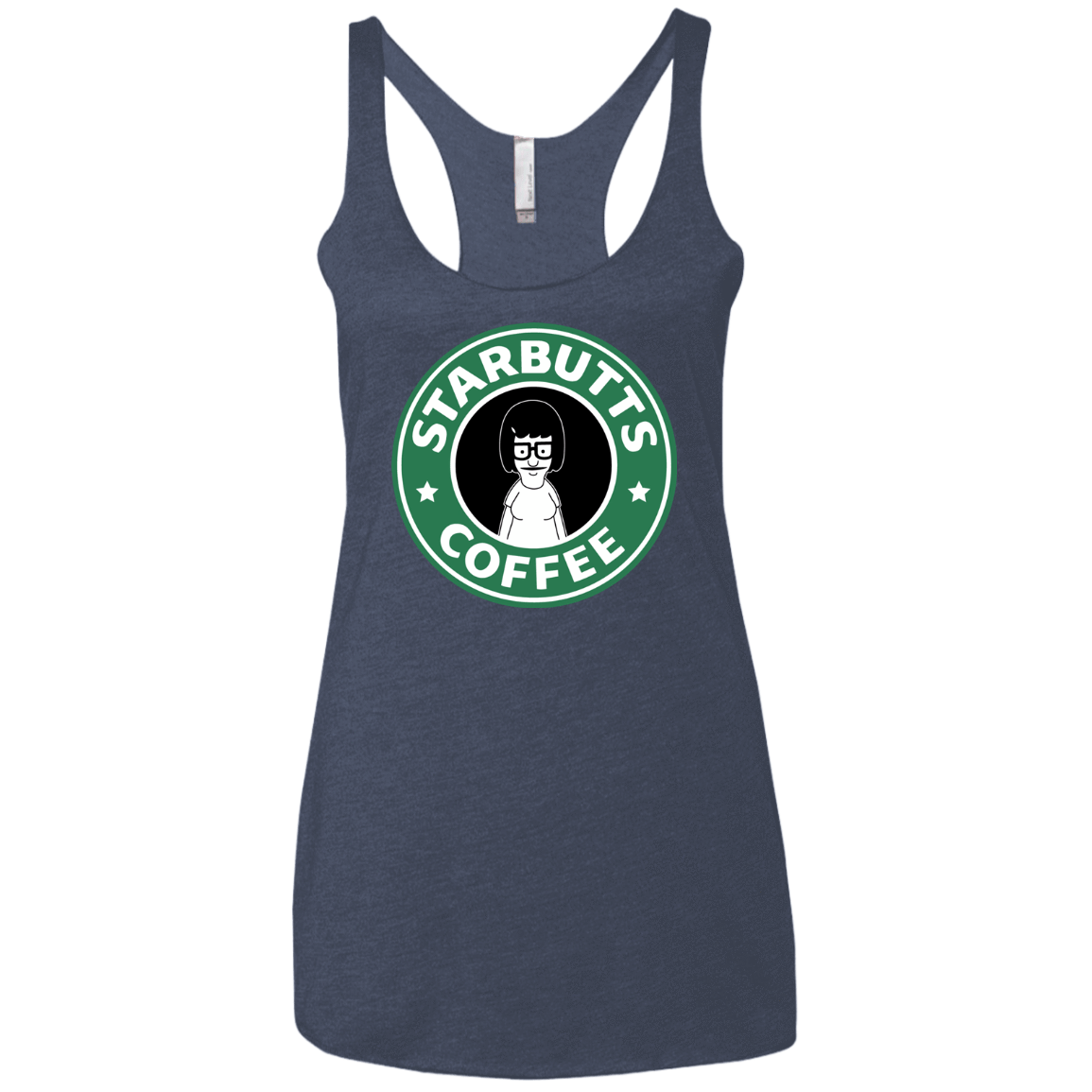 T-Shirts Vintage Navy / X-Small Starbutts Women's Triblend Racerback Tank