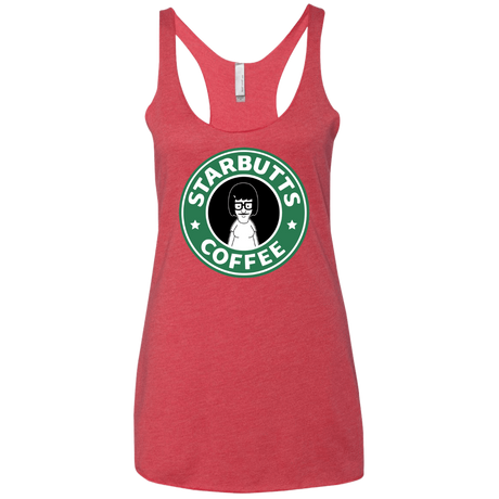 T-Shirts Vintage Red / X-Small Starbutts Women's Triblend Racerback Tank