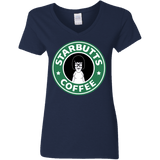 T-Shirts Navy / S Starbutts Women's V-Neck T-Shirt