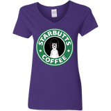 T-Shirts Purple / S Starbutts Women's V-Neck T-Shirt