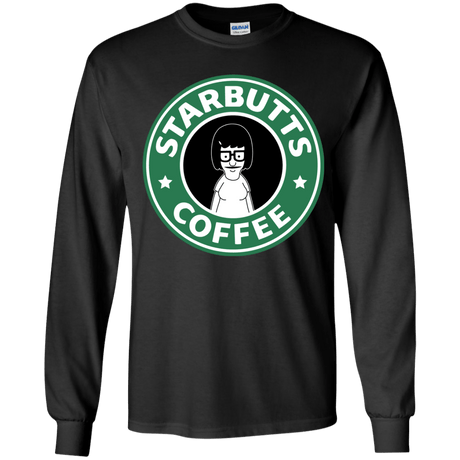 T-Shirts Black / YS Starbutts Youth Long Sleeve T-Shirt