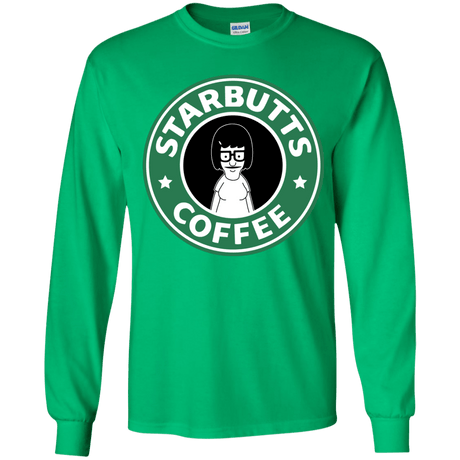 T-Shirts Irish Green / YS Starbutts Youth Long Sleeve T-Shirt