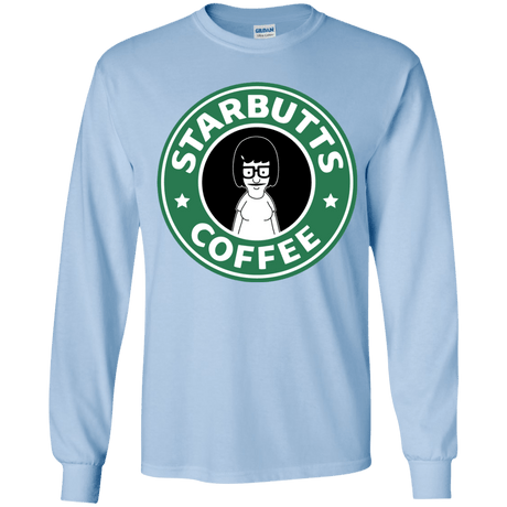 T-Shirts Light Blue / YS Starbutts Youth Long Sleeve T-Shirt