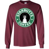 T-Shirts Maroon / YS Starbutts Youth Long Sleeve T-Shirt