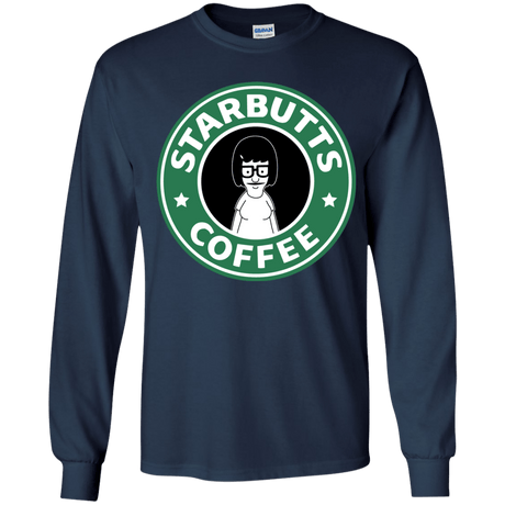 T-Shirts Navy / YS Starbutts Youth Long Sleeve T-Shirt