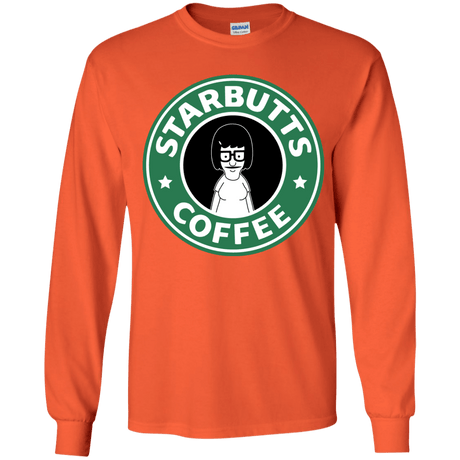 T-Shirts Orange / YS Starbutts Youth Long Sleeve T-Shirt