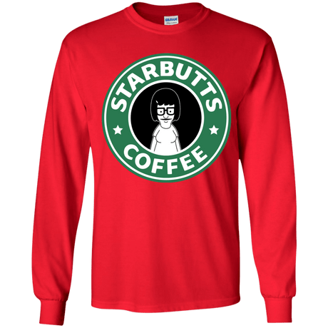 T-Shirts Red / YS Starbutts Youth Long Sleeve T-Shirt