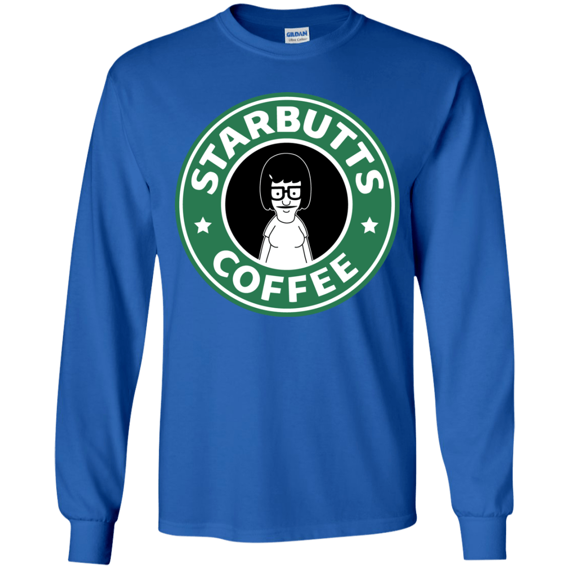 T-Shirts Royal / YS Starbutts Youth Long Sleeve T-Shirt